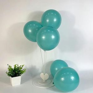 5/10/12/18/36inch Macaron Pastel Latex Ballonnen Verjaardag Decoratios Meisje Baby Douche Decoratie Anniversaire Groothandel Ballonnen-blauw-18inch 5pcs