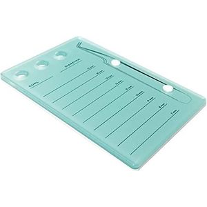 wimperverlenging Lade Wimpers Valse Lash Tray Lash Extension Supplies Groen