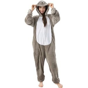 Katara 1744 - zeerobbe kostuum onesie/jumpsuit eendelige body voor volwassenen dames heren als pyjama of pyjama unisex - veel verschillende dieren