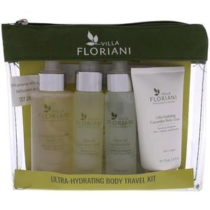 Ultra-Hydraterende Body Travel Kit van Villa Floriani voor Unisex - 5 stuks