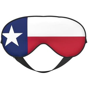 sttung Texas State Flag Print Travel - Friendly Sleep Soft Eye Mask: Compact, lichtgewicht, verstelbare riem