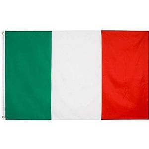 Trotsvlag 90 * 150cm groen wit rood ita it italië italiaanse vlag`` 90 x 150cm