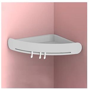 Zwevende planken voor muur Badkamer Opbergplank Toilet Organizer Badkuip Lade Houder Gemonteerd Hoekrek Keuken Accessoires Zwevende Planken (Kleur: B-Blauw, Maat: 2 stuks) (Color : A-grey, Size : 2