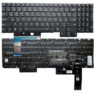 RGB-toetsenbord met achtergrondverlichting per toets voor Lenovo voor Legion voor Pro 7 16IRX8 82WR, ​​16IRX8H 82WQ 16ARX8H 82WS 16'' gaminglaptop (VS, Engels, CS, ND)(Arabic RGB AI Ver.)