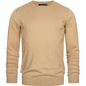 INDICODE JEANS Trui 'Gamal'  bruin