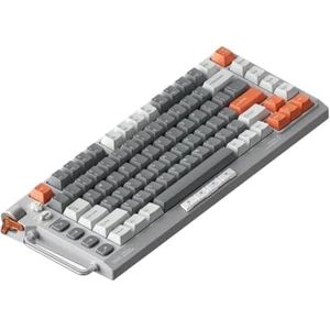 QPSJXN Nuphy Field75 Mechanisch Gaming Keyboard met RGB Hot Swap Magnetische Schakelaar en Jade Schakelaars (Field75 HE)