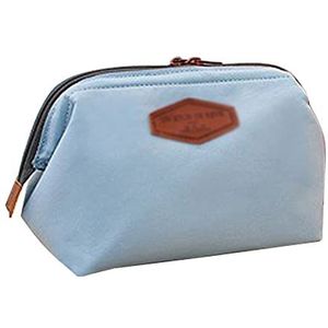 DieffematicHZB make-up tas Beauty Cute Women Lady Travel Makeup Bag Cosmetic Pouch Clutch Handbag Casual Purse (Color : Sky Blue)