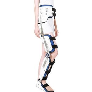 SAYEYBU Hip Knee Ankle Foot Orthosis, Knee Support Brace, Hip Knee Ankle Foot Orthosis Braces with Walking Boots for Hip Fracture Rehabilitation Equipment,Right,small