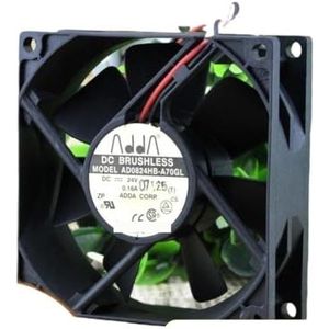 80mm 8cm ventilator voor Adda AD0824HB-A70GL 8025 24V 0.25A koelventilator, betrouwbare koeling voor omvormers en energiesystemen