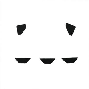 Zahara Mechanische gaming-toetsenbordvoetjes, mat/voetpads, 1 set vervanging voor Razer B-lackwidow Ultimate