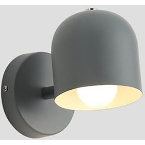 Wandlamp Kinderkamer Wandlamp Binnen Wandlampen Ironwood Wandlamp Keuken Verstelbare E27 Deco Wandlamp,Grijs
