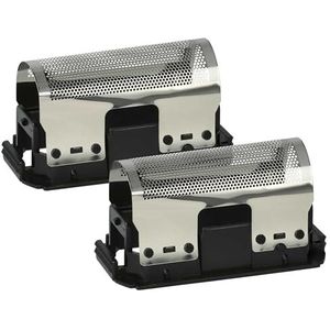 vhbw 2 x snijfolie vervangt Braun 265, 5235760, SB235, SB265, 235 voor elektrisch scheerapparaat + frame zwart/zilver