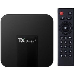 ISKDJBJG TX3 Mini+ TV Box S905W2 4G/32G Dual Band 2.4Ghz&5GHz Wi-Fi & Bluetooth BT Set Top Box EU Stekker