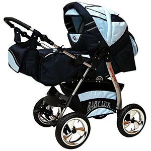 Kinderwagen King + autostoel Royal & Softblue