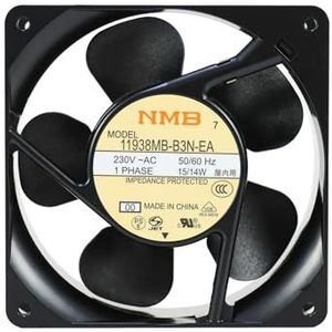 11938MB-B3N-EA-00 NMB Ventilator 230VAC 15/14W UPS Kabinet Ventilator Vervangen 4715MS-23T-B50-(A00)