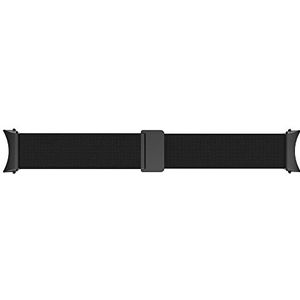 ITFIT Milanese band GP-TYR87, horlogeband voor de Samsung Galaxy Watch4 44 mm, van fijn roestvrijstalen vlechtwerk