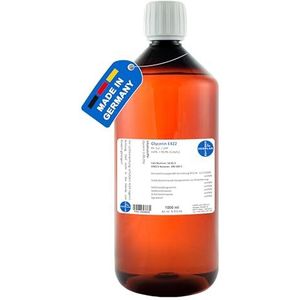 HERRLAN® Glycerine 99,9% – 1000 ml op plantenbasis & farmaceutisch zuiver – Voor crèmes, lotions, gels & huidverzorging – Made in Germany