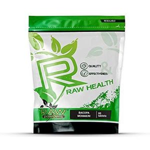 RP Bacopa Monnieri 500mg Tabletten van Hoge Sterkte | 60 Vegan Capsules | Brahmi Extract | Leer & Geheugen Supplement | Geproduceerd in ISO gelicenseerde faciliteiten | Non - GMO & Gluten Vrij