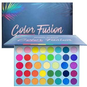 39 kleuren oogschaduwpaletten, regenboog kleur make-up pallet, oog make-up professionele palet