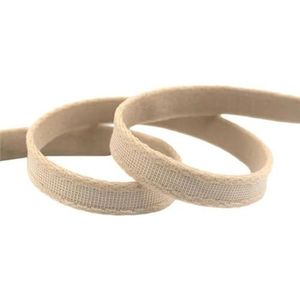 5 10 Yard 3/8"" 10mm nylon beha beugel wrap elastische pluche band piping tape ondergoed lingerie naaien trim-tan-2 werven