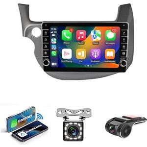 Android 14 Multimedia Stereo Video Speler Voor Honda FIT JAZZ 2007-2014 Ondersteunt Car-play Android Auto/Bluetooth/FM AM RDS DAB+ Radio/Stuurbediening(NF-2 4Core 2+32G)