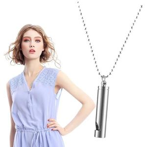 Halsketting voor het stoppen, van roestvrij staal, elegante meditatieketting, ontspannende ademhalingshalsband voor het verlichten van stress, oefening Bittu