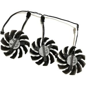 T128010SU, GPU VGA-koeler, grafische videokaartventilator, voor GIGABYTE voor GTX 1080 1070 Ti G1 voor gaming, GTX1060 ROCK, PLD08010S12HH(Triple PLD08010S12HH)