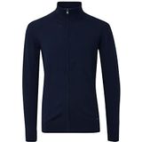 Indicode - Badi - Gebreide Cardigan - Marineblauw
