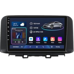 Android 14 9 Inch Touchscreen Autoradio 2 Din voor Hyundai Encino 2018-2020 met CarPlay & Android Auto Stuurbediening GPS Navigatie AHD Backup Camera Bluetooth (YS10 (2+32G))
