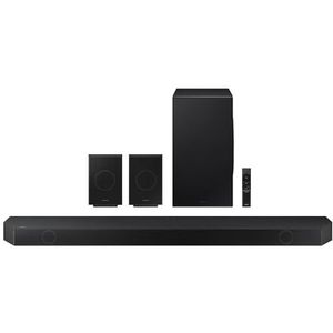 SAMSUNG HW-Q990D Soundbar 11.1.4-kanaals met Dolby-geluid, uitbreiding van surroundgeluid, adaptief geluid, draadloze subwoofer, 2024