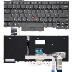 Russisch verlicht toetsenbord voor ThinkPad L14 Gen1 Gen2 TP00120E 5N20W67715 5N20W67679 5N20W67812 5N20W67776 5N20W67848(RU With Backligh)