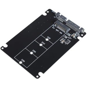 M.2 NGFF SSD naar 2,5 inch SATA Converter Ondersteuning 2230 2242 2260 2280 SSD's