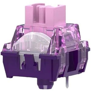 Lavendelschakelaar | Touch-schakelaar voor mechanische toetsenborden | verbeterde schrijfervaring met handgemaakte toetsschakelaars