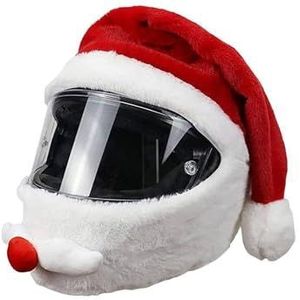 Yeeda Stoffen cover voor motorhelm, motorhelm afdekking kerstmuts, accessoires voor motorhelmen