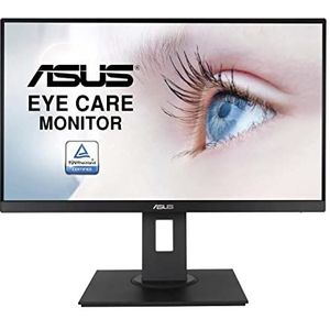 ASUS Eye Care VA24EHL | 24 inch Full HD Monitor | Frameloze, ergonomisch, Flicker-Free, Blauw licht filter, Adaptive-Sync | 75 Hz, 16:9 IPS Panel, 1920x1080 | DVI, HDMI, D-sub
