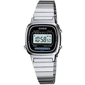 CASIO horloge voor dames 40115827, zilver., klassiek