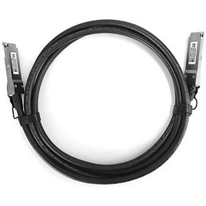 SFP-kabel, neemt weinig ruimte in Single Channel Direct Attach-kabel 100G Single Channel verzilverde koperdraad voor Cisco voor HUAWEI voor HP voor DELL(3M)