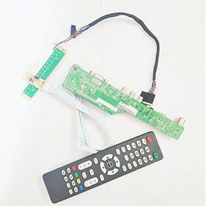 Voor N134B6-L01/L02 LVDS 40Pin WLED 1366* 768 notebook PC 13.3 inch T.V53 screen controller drive board VGA+HDMI+AV+USB+RF DIY kit (N134B6-L01)