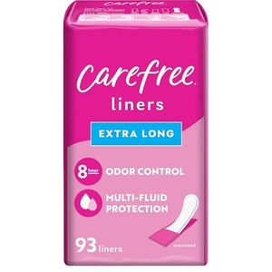 Carefree Acti-Fresh dunne inlegkruisjes, extra lang, 93 stuks (1 stuks)
