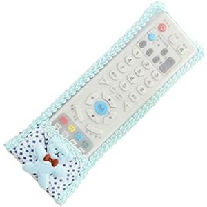 TV Afstandsbediening Case Interessante Airconditioner Controllers Gevallen Stofdicht Cover Decoreren Accessoires blauw M (21x8 cm)