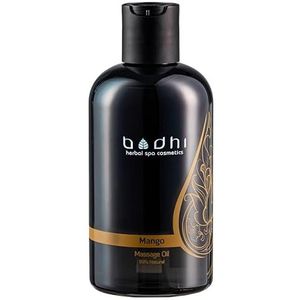 Bodhi® Massageolie Mango 250 ml - in biologische kwaliteit, voor verfrissende massage met kokos en rijstolie, veganistisch & natuurlijk