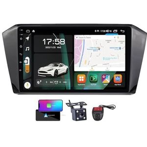 Android 13 Dubbel DIN autoradio voor Volkswagen Passat B8 2015-2018-GPS Navi | Gratis achteruitrijcamera| 10 inch Scherm met Carplay Android Auto/FM RDS DAB/Bluetooth/SWC/DSP Stereo(NF-6)