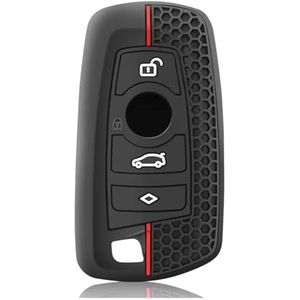 KMAGE Voor B&MW 1 2 3 4 5 6 7 Serie X1 X3 X4 X5 X6 F36 F25 F26 F30 F34 F10 F07 F20 Z10 G30 F15 F16 Siliconen Autosleutelhoes Sleutelschelpen