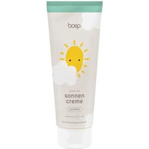 Boep Zonnecrème Sensitiv LSF50 | Voor gezicht & lichaam | Mineralen zonwering | Veganistische natuurlijke cosmetica (100 ml)