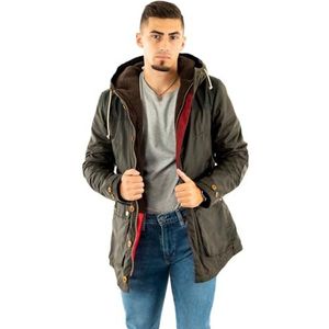 Barbour - Game Parka Wax - Heren Jassen - Groen - Waterdicht - Polyester