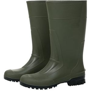 Spirale Idro-High - antislip pvc-laarzen, halfhoge werklaarzen voor land- en bosbouw, groen, 45 EU