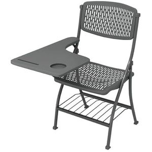 Opvouwbare bureaustoel Pp kunststof bureaustoel Comfortabel en ademend bureaustoelen Rugleuning stoel Vorm stoel Kantoor