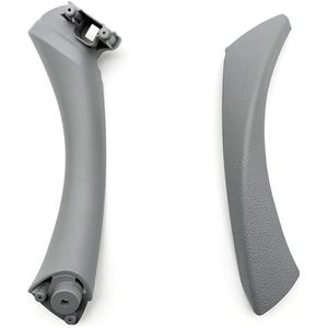 Auto interieurdeurgrepen Voor BMW 3-serie E90 E91 Binnendeurgreep Paneel Sedan Trek Trim Cover 51417230850 51419150335 51419150340(Gray(on the left))
