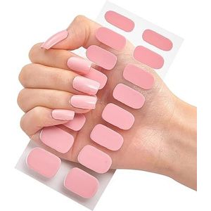 16 Strips Polish Strips Zelfklevende Stickers Volledige Wraps Voor Vrouwen Meisje Strips Accessoires