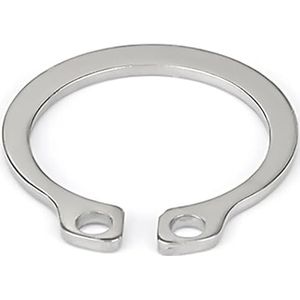 Clipringen, ringclip, borgring, borgring, clipringen, borgringen, 2 stuks 120-145 mm buitenborgringen, C-clip borgring van roestvrij staal 304 for machinelagerbevestigingen(130mm)